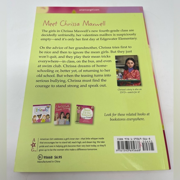 3/$15 AMERICAN GIRL: Chrissa. Book 1 - Picture 2 of 4